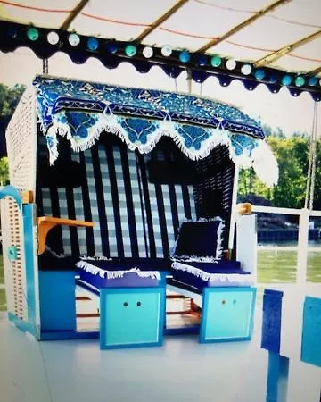 Schiff Ahoy, Hotelschiff, Hausboot, Boot, Passagierschiff * Stoccarda