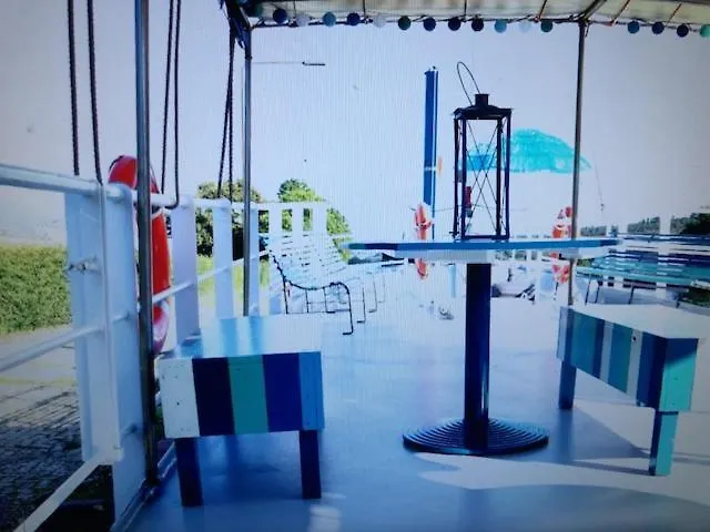 Panzió Schiff Ahoy, Hotelschiff, Hausboot, Boot, Passagierschiff *